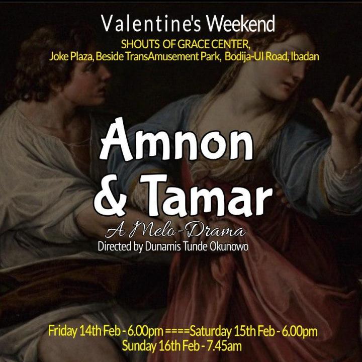 Feb 14-16 - Valentine's Weekend - Amnon and Tamar